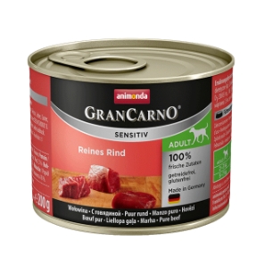Консервы для собак Animonda Gran Carno Sensitiv (говядина) 400 гр