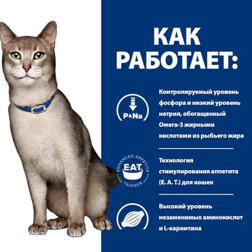 лечебное питание для кошек и котов  Hill's Prescription Diet k/d Kidney Care (говядина)