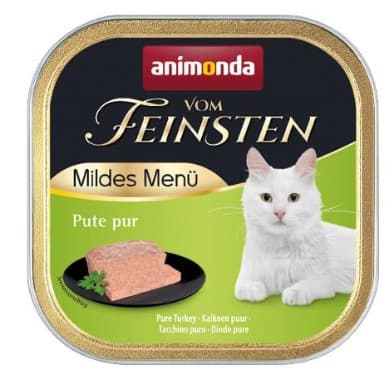 Пища для кота Влажный корм для кошек Animonda Vom Feinsten Mildes Menu (индейка) 100 гр