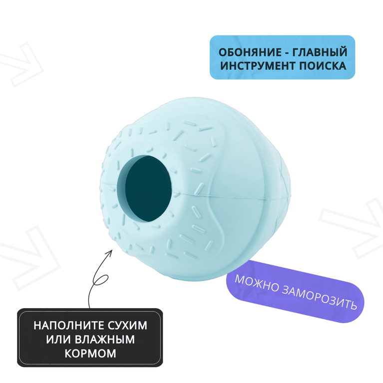 Игрушка Mr.Kranch для собак Мороженое 8*9 см c ароматом