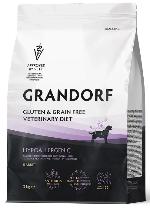 Сухой корм для собак Grandorf Vet Dog Hypoallergenic (кролик)