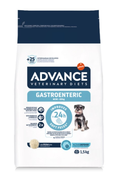 Сухой корм для собак Advance Veterinary Diets Gastroenteric Dog Mini