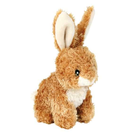 Набор игрушек для собак из плюша "TRIXIE" "Rabbits" со звуком 15 см (4 шт) (3590)