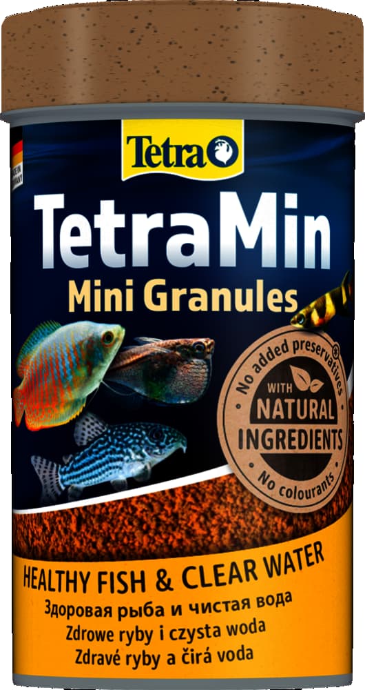 Гранулы для декоративных рыб TetraMin Mini Granules