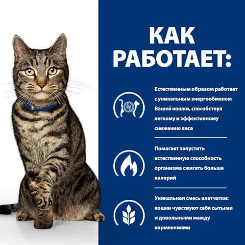 Сухой корм для кошек Hill's Prescription Diet Metabolic (курица)