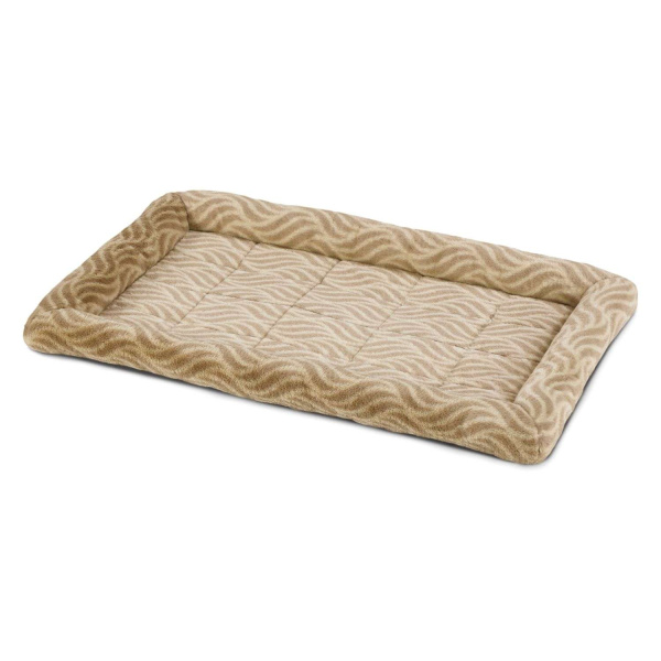 Лежанка MidWest Deluxe Wave Bed для собак и кошек меховая (песочная)