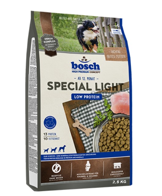 Каталог Сухой корм для собак Bosch Special Light для собак