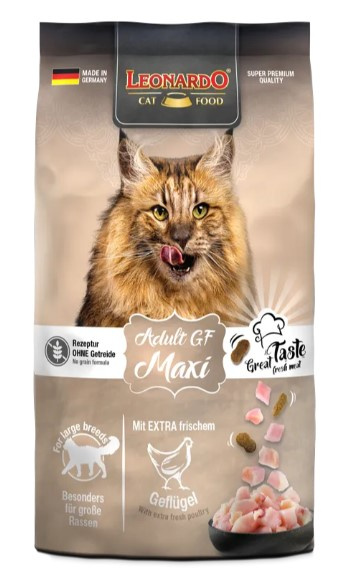 Сухой корм для кошек Leonardo GF Adult Maxi Cat