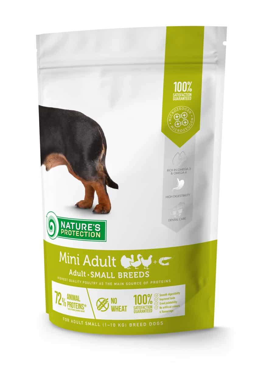 Каталог Сухой корм для собак Nature's Protection Adult Mini для собак