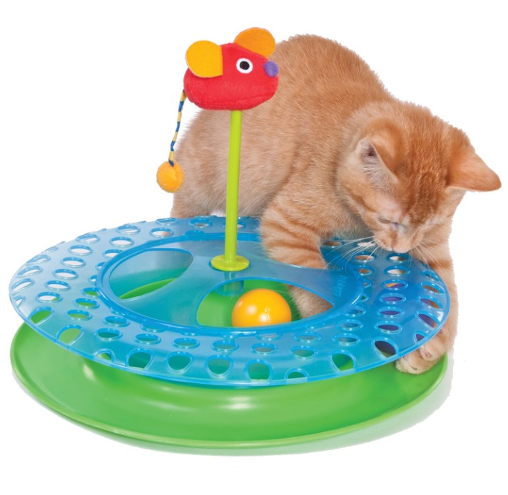 Игрушка для кошек Petstages Трек с 2 мячиками