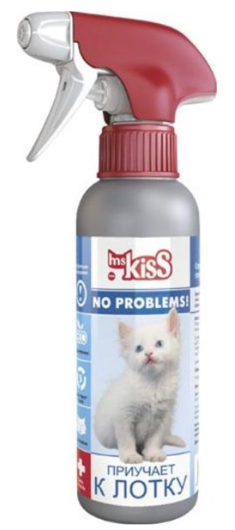 Спрей для кошек Ms.Kiss Приучает к лотку