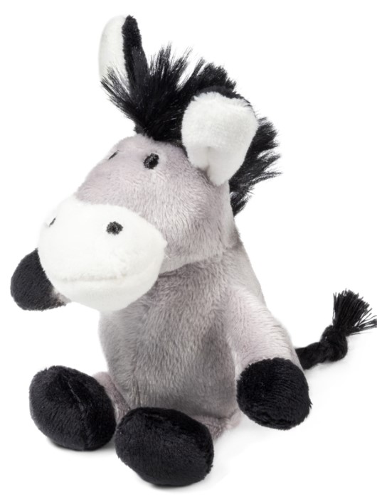 Игрушка для собак GiGwi Plush Friendz Ослик с пищалкой