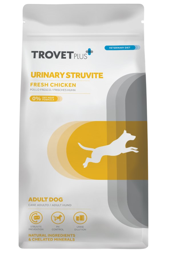 Сухой корм для собак Trovet Plus Adult Dog Urinary Struvite Fresh Chicken (курица)