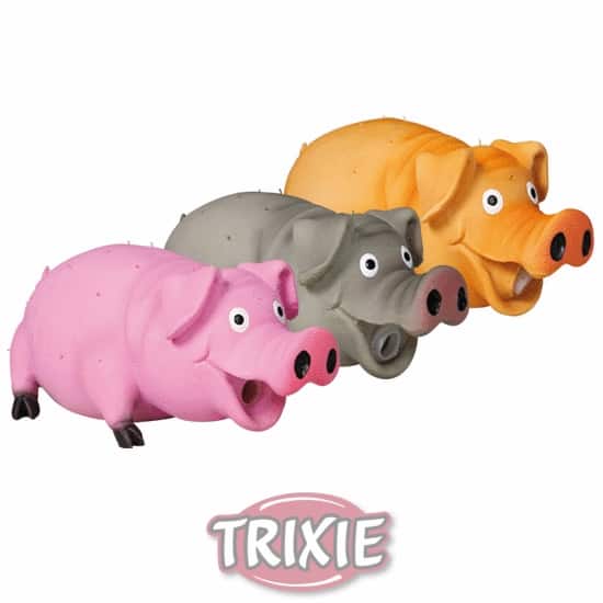 Игрушка для собак "TRIXIE" "Свинка" со звуком 21 см (35499)