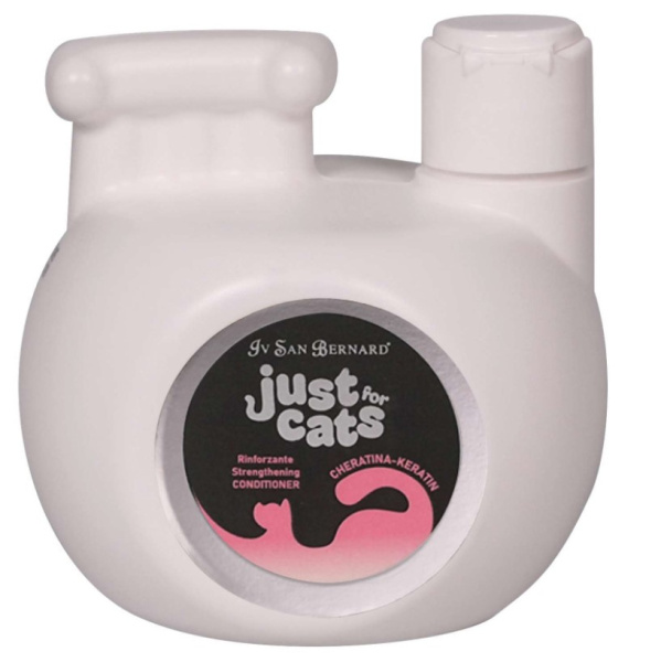ISB Just for cats Keratin Восстанавливающий кондиционер для любого типа шерсти для кошек для кошек