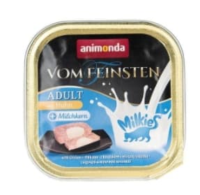 Питание для кошек Влажный корм для кошек Animonda Vom Feinsten (курица, молочная начинка) 100 гр