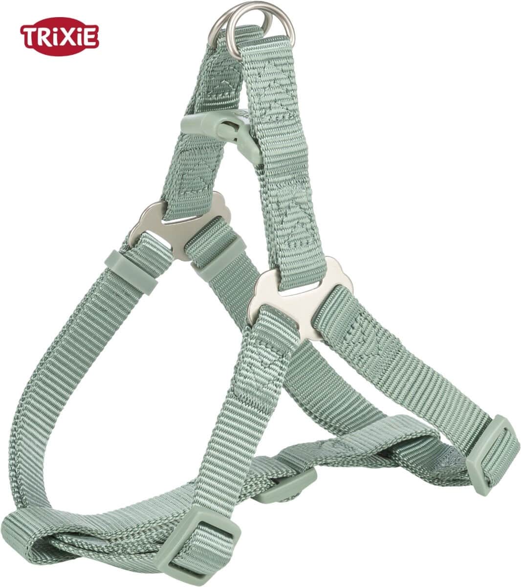 Шлея для собак TRIXIE Premium One Touch harness (зеленый шалфей)