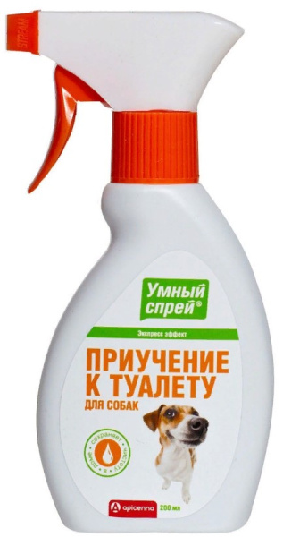 Apicenna Умный Спрей Приучение к туалету для собак