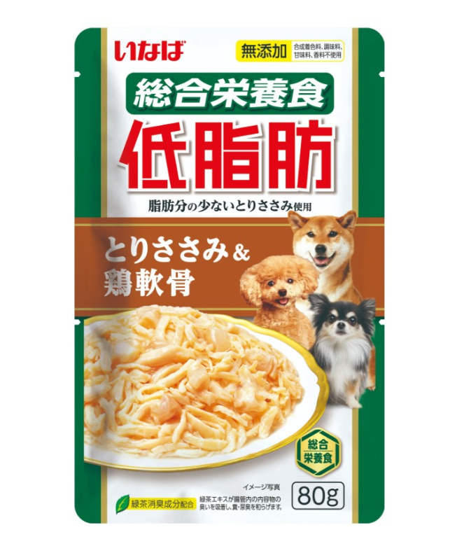 Влажный корм для собак Inaba Teishibo (куриное филе, куриные хрящи)