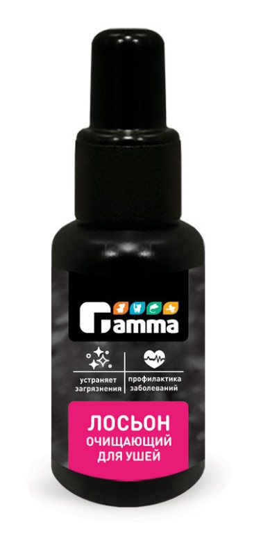 Gamma Лосьон очищающий для ушей для кошек и собак для кошек