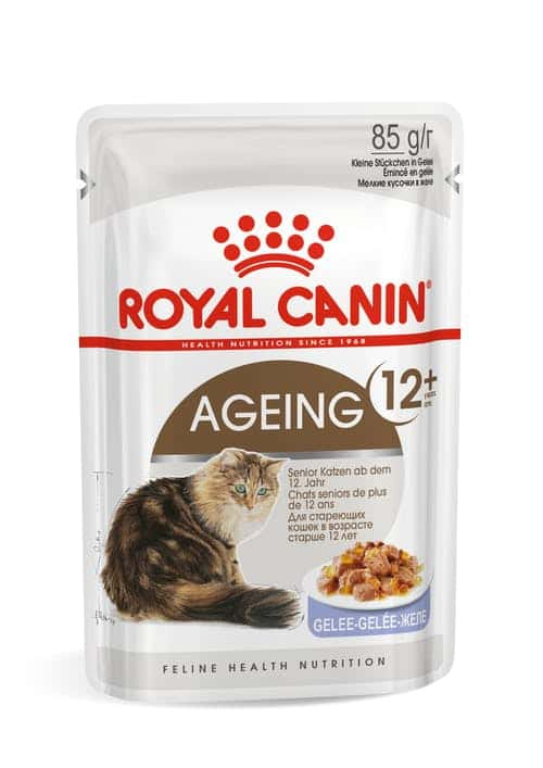 Влажный корм для кошек Royal Canin Ageing +12 (желе)