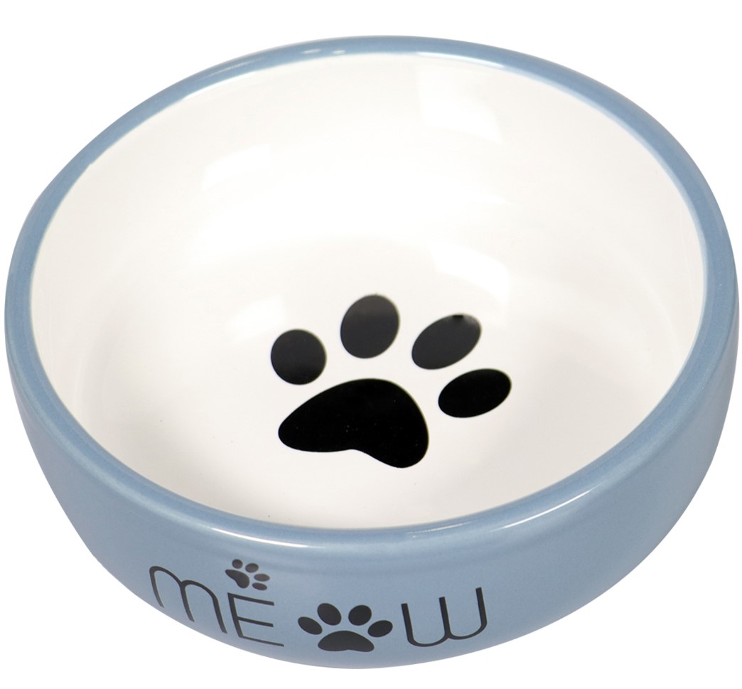 Миска для кошек Mr.Kranch керамическая MEOW 380 мл