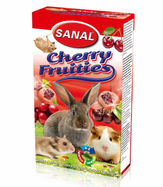 Лакомство для грызунов Sanal Cherry Fruities с вишней