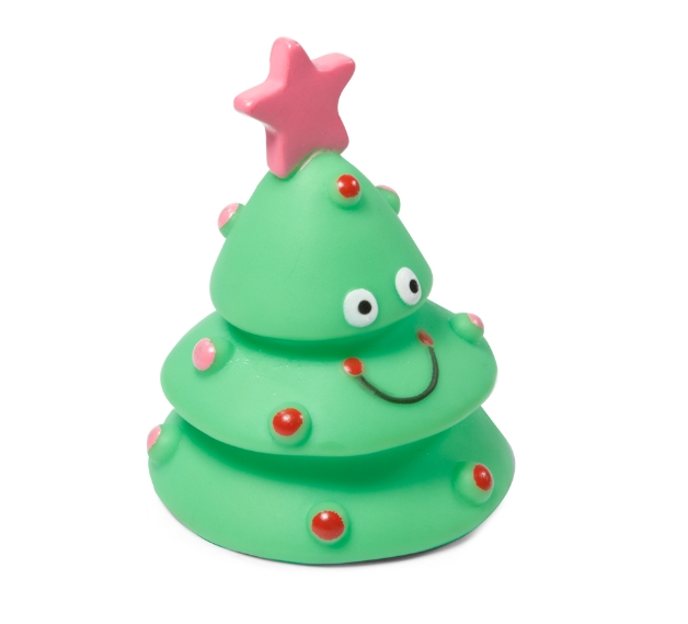 Игрушка для собак из винила "Новогодняя ёлка" NEW YEAR