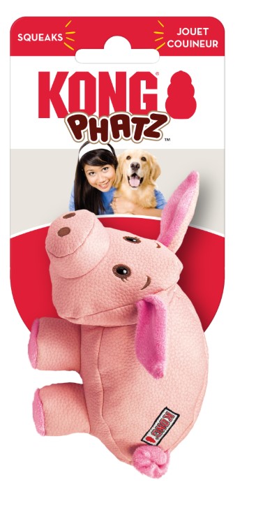 KONG Игрушка для собак Phatz Pig