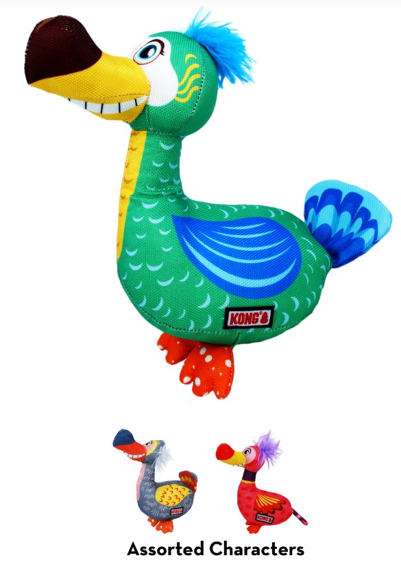 KONG Игрушка для собак Ballistic Vibez Birds