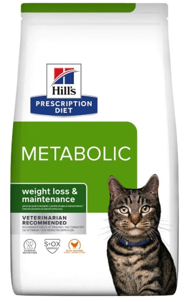 Сухой корм для кошек Hill's Prescription Diet Metabolic (курица)
