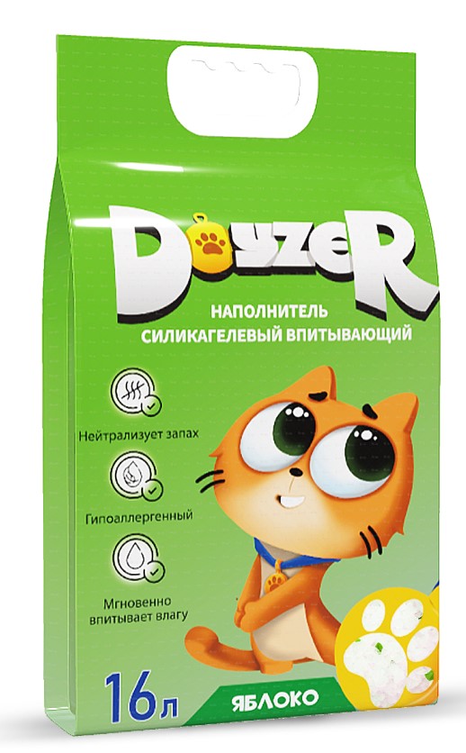 Наполнитель силикагелевый DOYZER (яблоко)