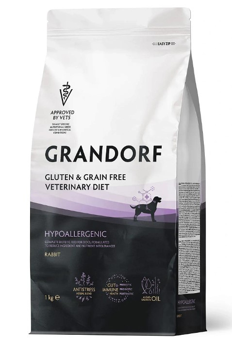 Сухой корм для собак Grandorf Vet Dog Hypoallergenic (кролик)