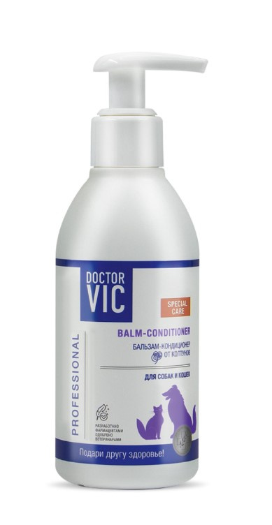 Бальзам-кондиционер от колтунов для собак и кошек "Doctor VIC"