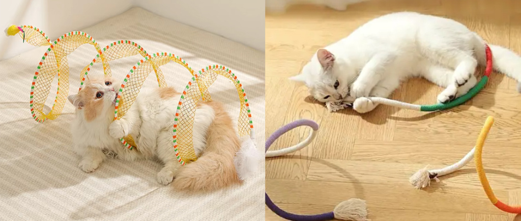 какие игрушки нравятся кошкам